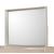 Milan Bedroom Set LED Upholstered Bedroom Furniture with Silver Accents