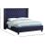 Ashton Linen Fabric King Size Bed