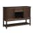 Parkins 2-Door & 1-Drawer Wood Veneer Server with Wine Bottle Rack