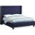 Ashton Linen Fabric Queen Size Bed