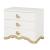 Athena Luxury 2-Drawer Nightstand with Curved Base