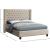 Ashton Linen Fabric Queen Size Bed