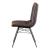 Aiken Tufted Leatherette Dining Chair with Metal Legs