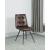 Aiken Tufted Leatherette Dining Chair with Metal Legs