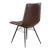 Aiken Tufted Leatherette Dining Chair with Metal Legs