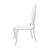 Anchorage Leatherette Oval Back Side Chair with Chrome Legs