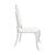 Anchorage Leatherette Oval Back Side Chair with Chrome Legs