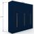 Gramercy Freestanding Wardrobe Armoire Closet 