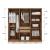 Gramercy Freestanding Wardrobe Armoire Closet 