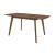 Alfredo Extendable Rectangular Wood Veneer Dining Table