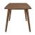 Alfredo Extendable Rectangular Wood Veneer Dining Table