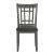 Lavon Leatherette Dining Side Chair with Wood Base