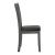 Lavon Leatherette Dining Side Chair with Wood Base