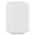 Mulberry Open Corner Closet w/2 Hanging Rods 