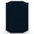 Mulberry Open Corner Closet w/2 Hanging Rods 