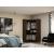 Mulberry Open Corner Closet w/2 Hanging Rods 