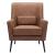 Ontario Faux Leather Accent Chair