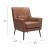 Ontario Faux Leather Accent Chair