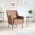 Ontario Faux Leather Accent Chair