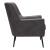 Ontario Faux Leather Accent Chair