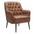 Tasmania Faux Leather Accent Chair