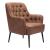 Tasmania Faux Leather Accent Chair