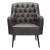 Tasmania Faux Leather Accent Chair