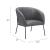 Quinten Faux Leather Accent Chair