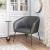 Quinten Faux Leather Accent Chair