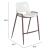 Desi Faux Leather/Steel Counter Stool
