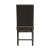 Twain Fabric Side Chair with Wood Legs