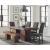 Twain Fabric Side Chair with Wood Legs