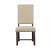 Twain Fabric Side Chair with Wood Legs