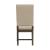 Twain Fabric Side Chair with Wood Legs