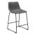 Smart Faux Leather/Steel Counter Stool