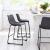 Smart Faux Leather/Steel Counter Stool