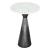 Tim Round Marble/Iron Side Table