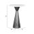 Tim Round Marble/Iron Side Table