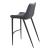Magnus Faux Leather/Steel Barstool