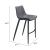 Magnus Faux Leather/Steel Barstool