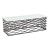 Duchess Rectangular Marble/Aluminum Coffee Table