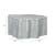 Kortha Curved Aluminum Coffee Table