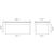Bonker Rectangular MDF Dining/Game Table 3 in 1 