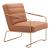 Dallas Polyurethane/Steel Accent Chair