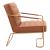 Dallas Polyurethane/Steel Accent Chair