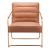 Dallas Polyurethane/Steel Accent Chair