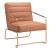 Dallas Polyurethane/Steel Accent Chair