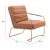 Dallas Polyurethane/Steel Accent Chair