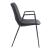 Desi Faux Leather/Steel Dining Chair