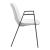 Desi Faux Leather/Steel Dining Chair